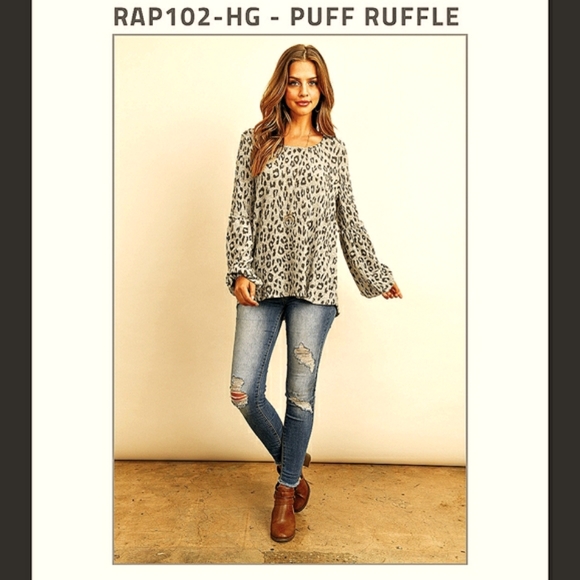 Leopard top - Picture 4 of 6